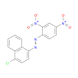 Diazene, (4-chloro-1-naphthalenyl)(2,4-dinitrophenyl)-