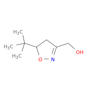 3-Isoxazolemethanol, 5-(1,1-dimethylethyl)-4,5-dihydro-