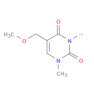 2,4(1H,3H)-Pyrimidinedione, 5-(methoxymethyl)-1-methyl-
