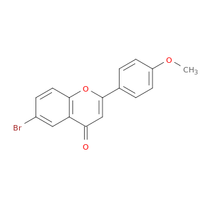 6-溴-2-(4-甲氧基苯基)-4H-1-苯并吡喃-4-一
