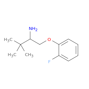 1-(2-amino-3,3-dimethylbutoxy)-2-fluorobenzene