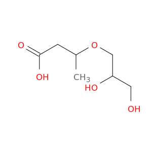 Butanoic acid, 3-(2,3-dihydroxypropoxy)-
