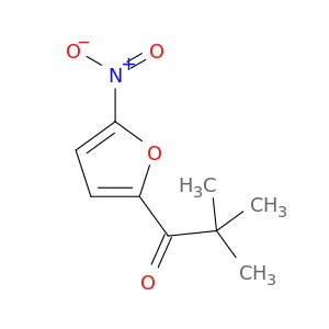 1-Propanone, 2,2-dimethyl-1-(5-nitro-2-furanyl)-