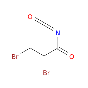 Propanoyl isocyanate, 2,3-dibromo-