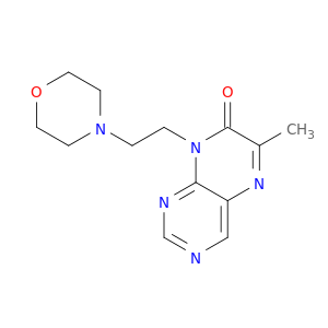 6-METHYL-8-(2-(4-MORPHOLINYL)ETHYL)-7(8H)-PTERIDINONE