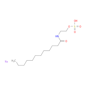 十二烷酰胺,N-[2-(磺氧基)乙基]-,钠盐(1：1)