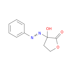 2(3H)-Furanone, dihydro-3-hydroxy-3-(phenylazo)-
