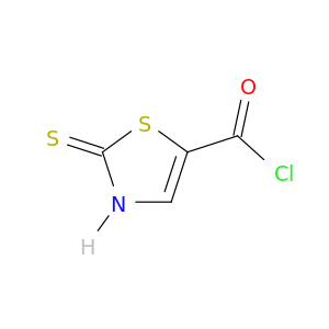 5-Thiazolecarbonylchloride, 2,3-dihydro-2-thioxo-
