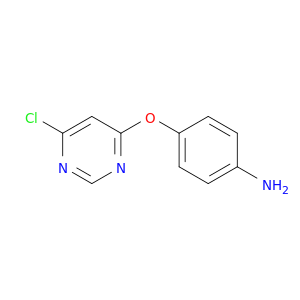 Benzenamine, 4-[(6-chloro-4-pyrimidinyl)oxy]-