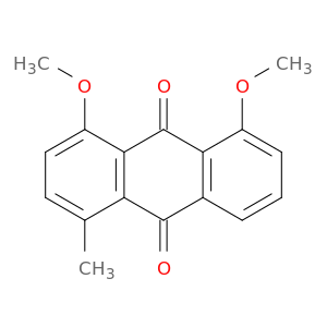 9,10-Anthracenedione, 4,5-dimethoxy-1-methyl-