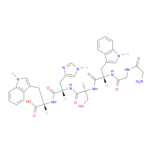 L-Tryptophan, glycylglycyl-L-tryptophyl-L-seryl-L-histidyl-