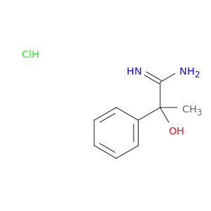 2-hydroxy-2-phenylpropanimidamide hydrochloride
