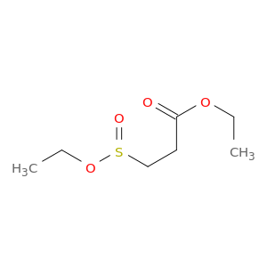 Propanoic acid,3-(ethoxysulfinyl)-, ethyl ester
