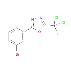 2-(3-溴苯基);-5-三氯甲基-1,3,4-噁二唑