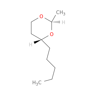 1,3-Dioxane, 2-methyl-4-pentyl-, (2R,4R)-