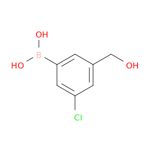 (3-氯-5-(羟甲基)苯基)硼酸