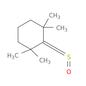 Methanethione, (2,2,6,6-tetramethylcyclohexylidene)-, S-oxide