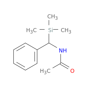 Acetamide, N-[phenyl(trimethylsilyl)methyl]-