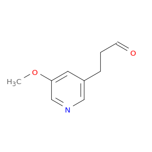 3-(5-methoxypyridin-3-yl)propanal