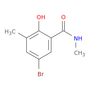 BENZAMIDE, 5-BROMO-N,3-DIMETHYL-2-HYDROXY-