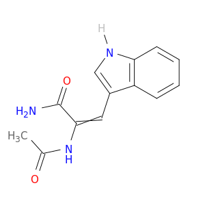 2-Propenamide, 2-(acetylamino)-3-(1H-indol-3-yl)-