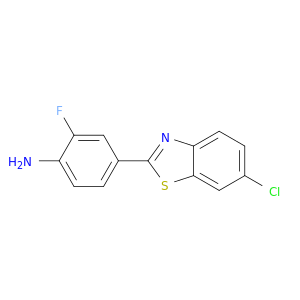 Benzenamine, 4-(6-chloro-2-benzothiazolyl)-2-fluoro-