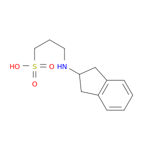 1-Propanesulfonic acid, 3-[(2,3-dihydro-1H-inden-2-yl)amino]-