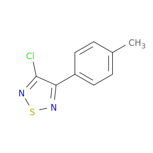1,2,5-Thiadiazole, 3-chloro-4-(4-methylphenyl)-