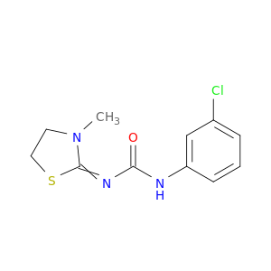 Urea, (3-chlorophenyl)(3-methyl-2-thiazolidinylidene)-