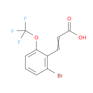 2-Bromo-6-(trifluoromethoxy)cinnamic acid