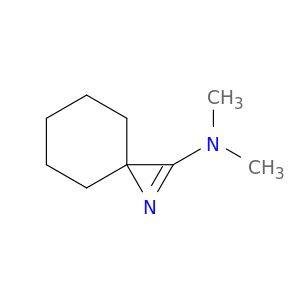 1-Azaspiro[2.5]oct-1-en-2-amine, N,N-dimethyl-