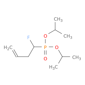 Phosphonic acid, (1-fluoro-3-butenyl)-, bis(1-methylethyl) ester