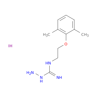 1-AMINO-3-(2-(2,6-XYLYLOXY)ETHYL)GUANIDINE HYDRIODIDE