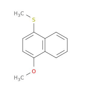 Naphthalene, 1-methoxy-4-(methylthio)-