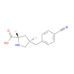 反-4-(4-氰基苄基)-L-脯氨酸