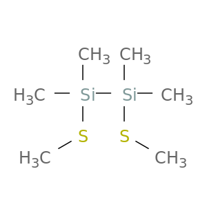 Disilane, 1,1,2,2-tetramethyl-1,2-bis(methylthio)-