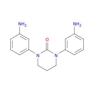 2(1H)-Pyrimidinone, 1,3-bis(3-aminophenyl)tetrahydro-