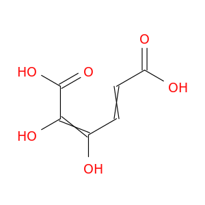 2,4-Hexadienedioic acid, dihydroxy-