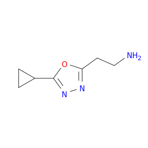 2-(5-环丙基-1,3,4-噁二唑-2-基)乙胺