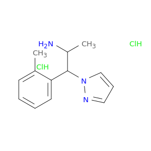 1-(2-Methylphenyl)-1-(1H-pyrazol-1-yl)propan-2-amine Dihydrochloride