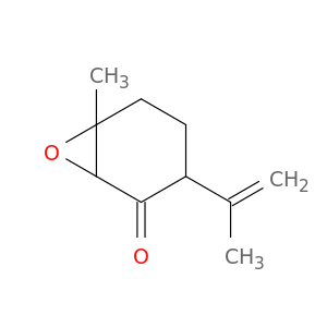 7-Oxabicyclo[4.1.0]heptan-2-one, 6-methyl-3-(1-methylethenyl)-