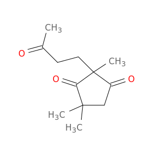 1,3-Cyclopentanedione, 2,4,4-trimethyl-2-(3-oxobutyl)-