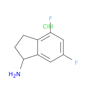 4,6-二氟茚满-1-胺盐酸盐