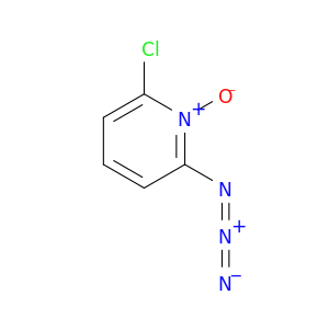 Pyridine, 2-azido-6-chloro-, 1-oxide