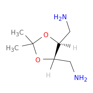 (4S,5S)-4,5-二(氨甲基)-2,2-二甲基二氧杂烷