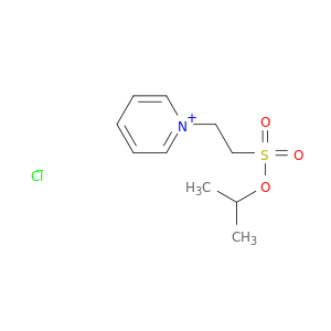 Pyridinium, 1-[2-[(1-methylethoxy)sulfonyl]ethyl]-, chloride