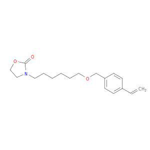 2-Oxazolidinone, 3-[6-[(4-ethenylphenyl)methoxy]hexyl]-