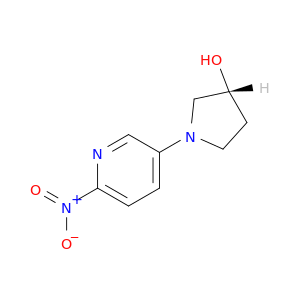 3-Pyrrolidinol, 1-(6-nitro-3-pyridinyl)-, (3R)-