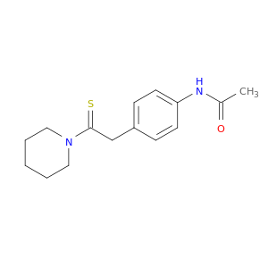 Acetamide, N-[4-[2-(1-piperidinyl)-2-thioxoethyl]phenyl]-