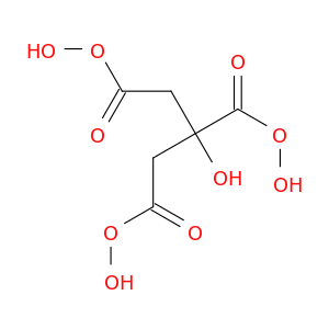 1,2,3-Propanetricarboperoxoic acid, 2-hydroxy-